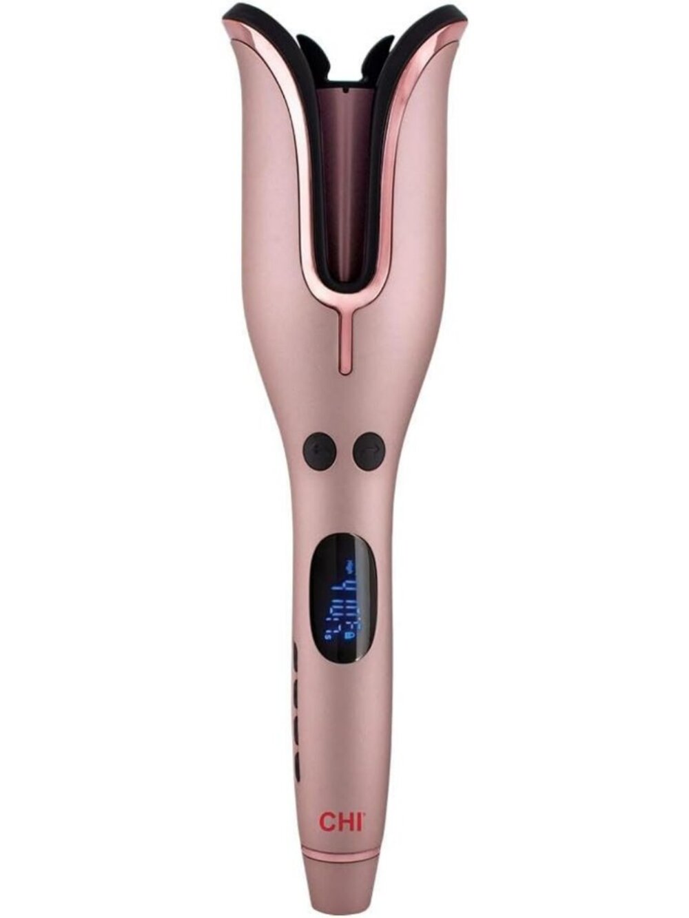 Ceramic Rotating Curling Iron 1″ - Spin & Curl Technology, Rose Gold Finish